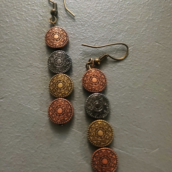 Handmade Dangle Earrings - Picture 3 of 5